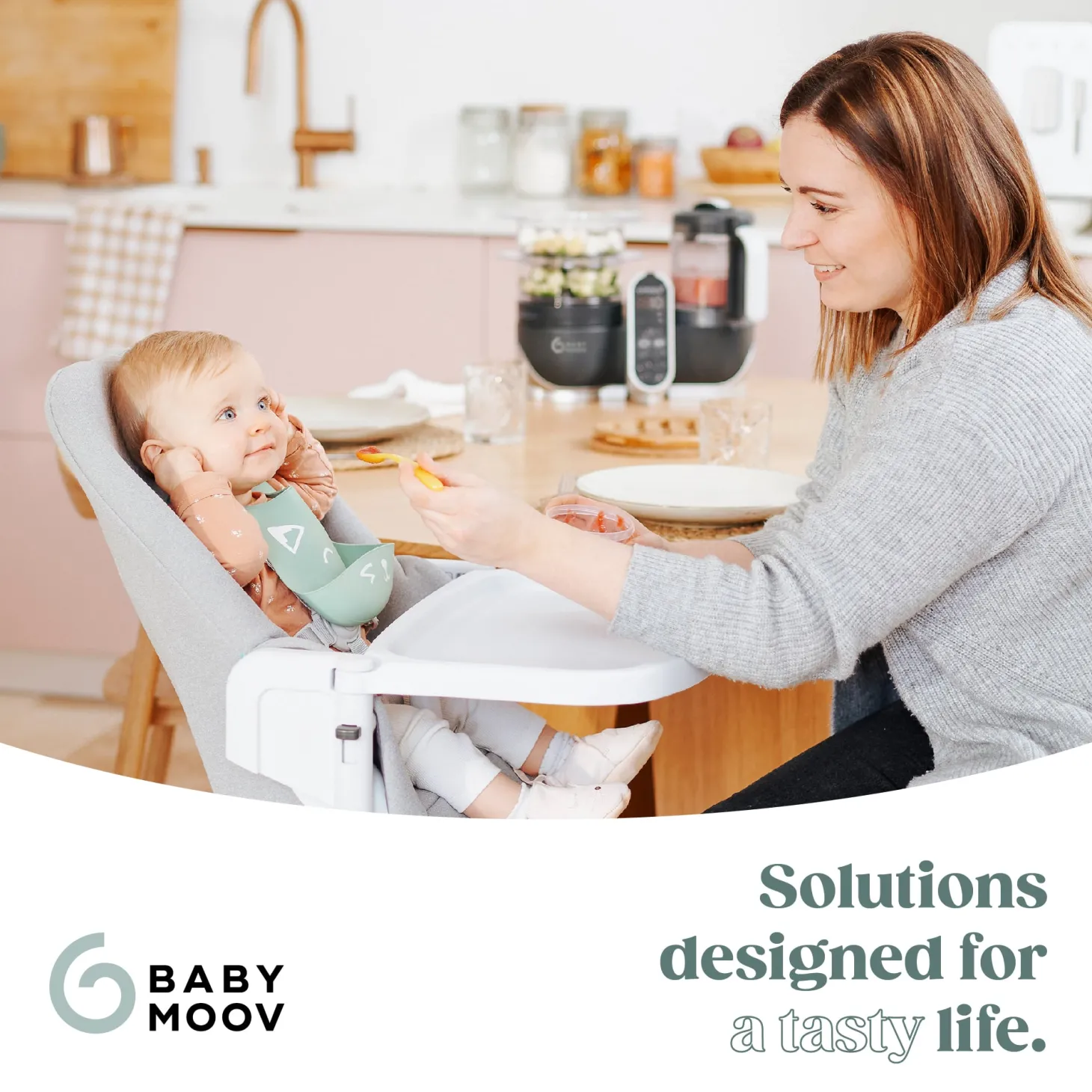 Babymoov Robot multifonction Nutribaby Plus Industrial Grey
