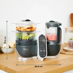 Babymoov Robot multifonction Nutribaby Plus Industrial Grey