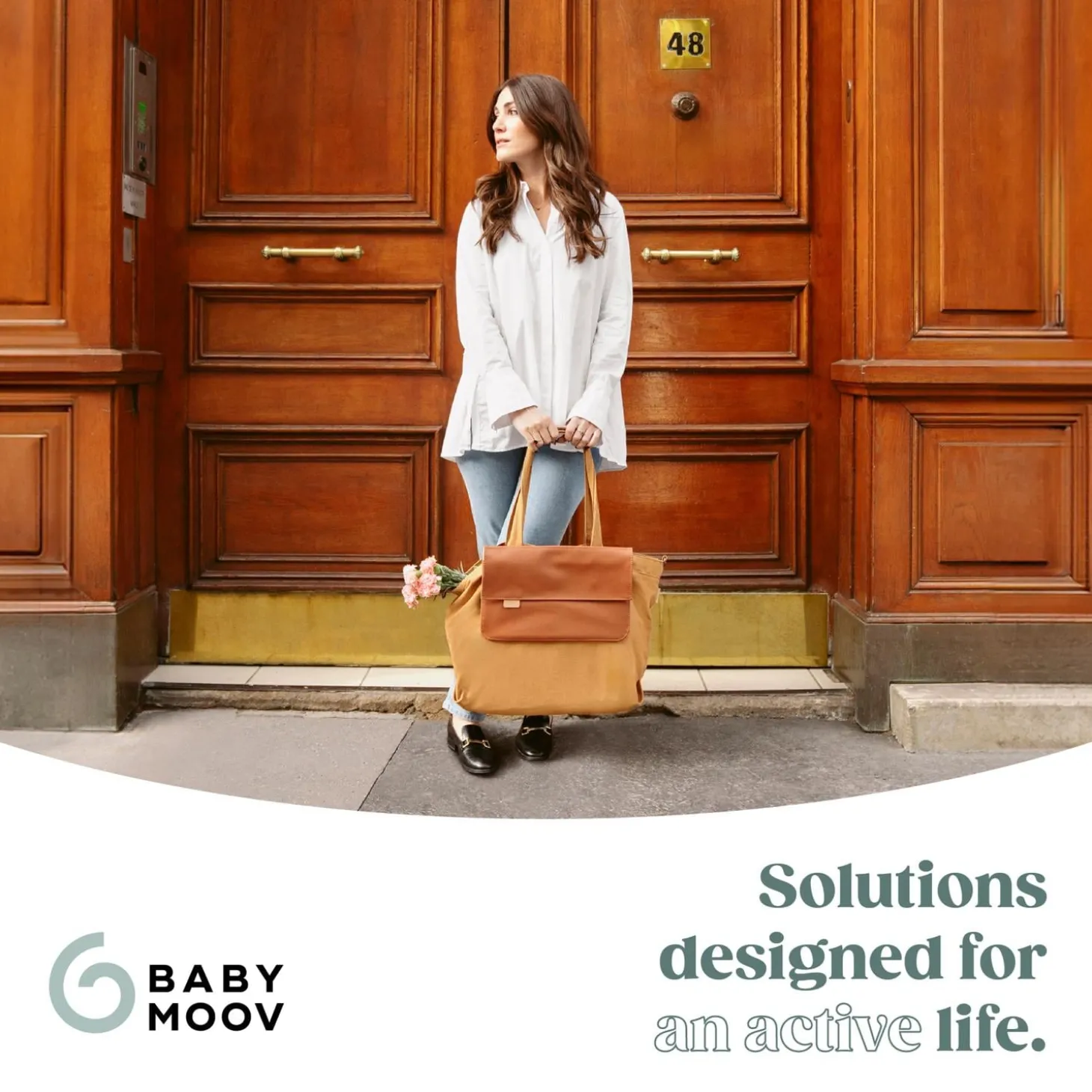 Babymoov Sac à langer tote bag Camel