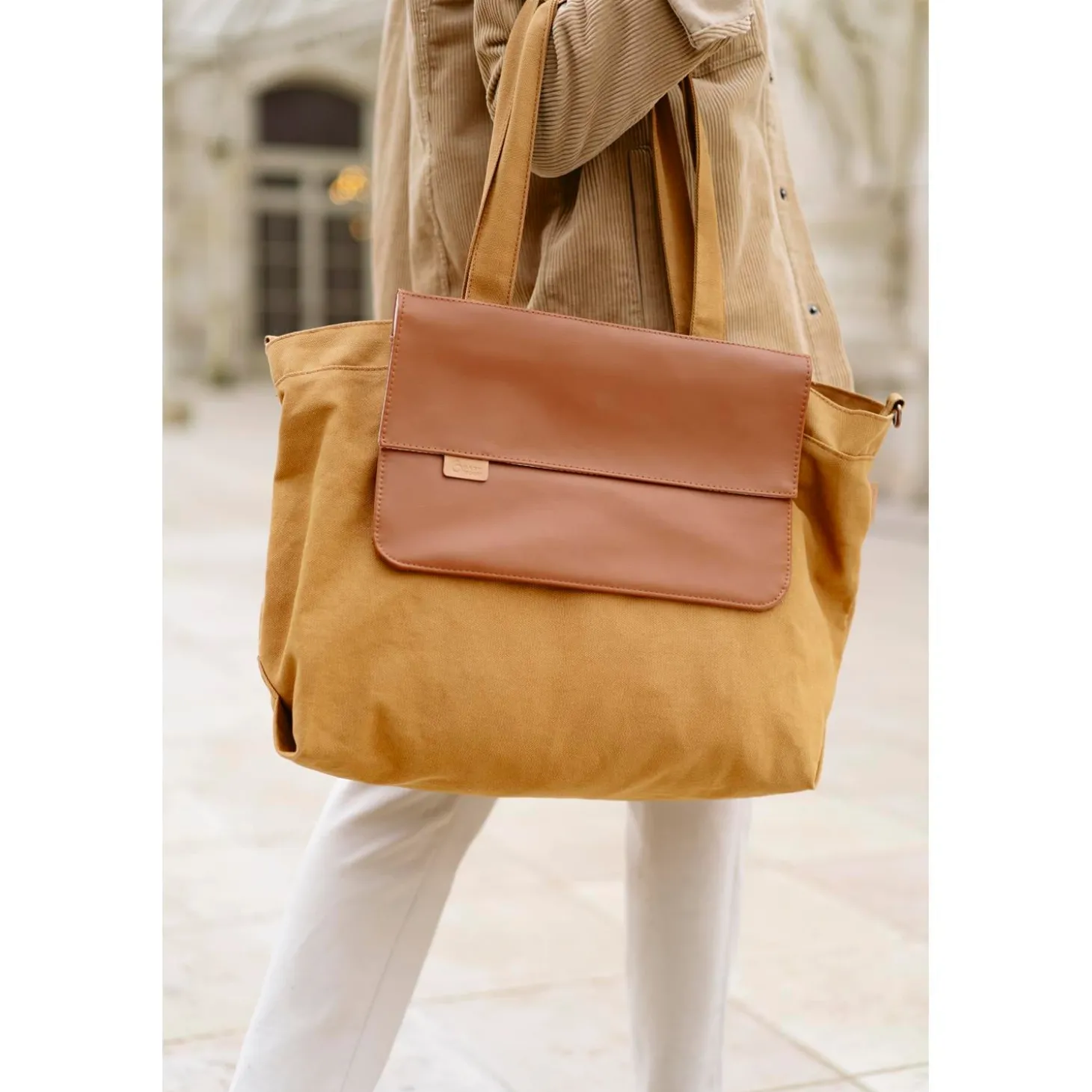 Babymoov Sac à langer tote bag Camel