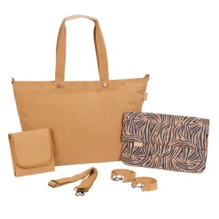 Babymoov Sac à langer tote bag Ecru zebre