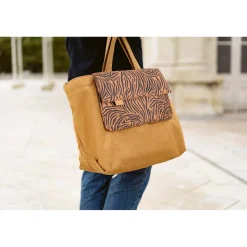 Babymoov Sac à langer tote bag Ecru zebre