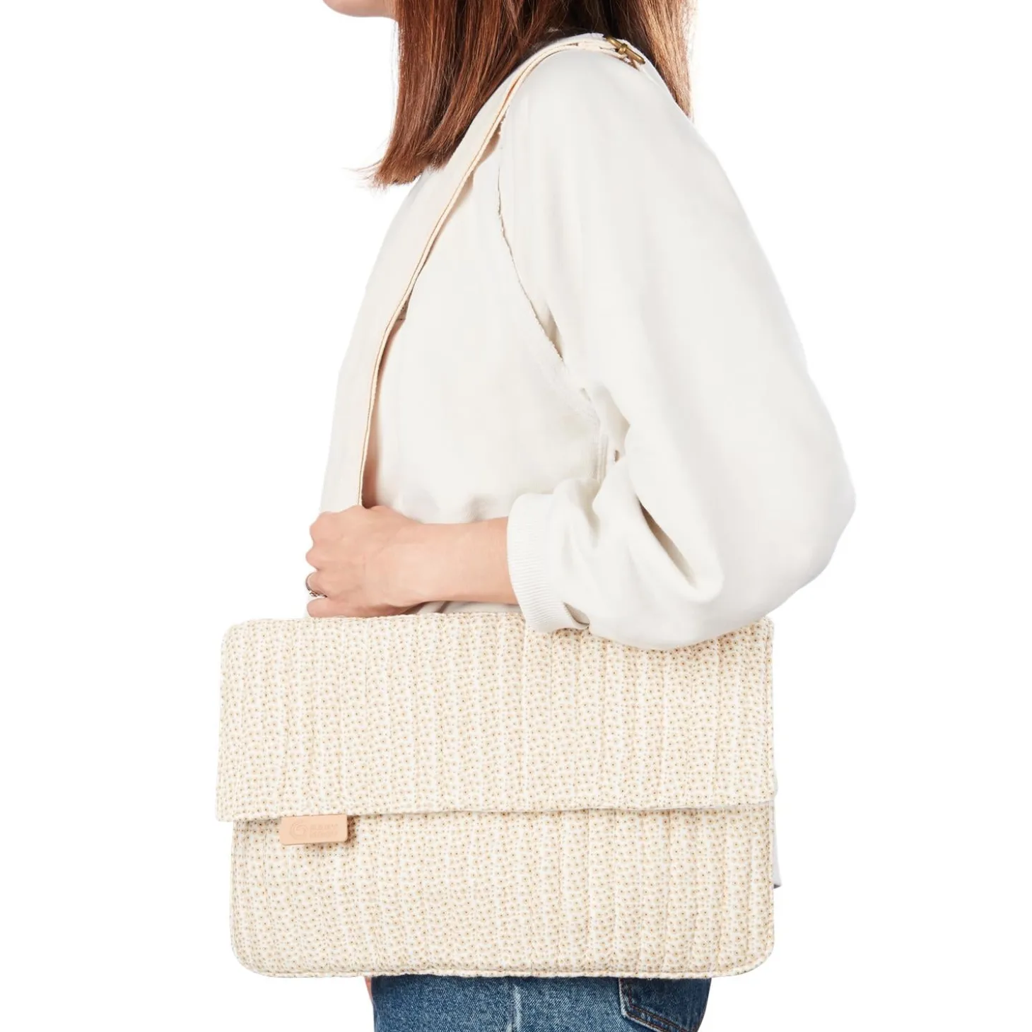 Babymoov Sac à langer tote bag Ecru