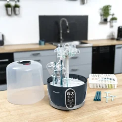 Babymoov Stérilisateur Turbo Pure Gris/Bleu