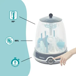 Babymoov                    Stérilisateur Turbo Vapeur Plus    Bleu