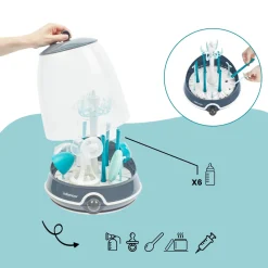 Babymoov                    Stérilisateur Turbo Vapeur Plus    Bleu
