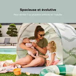 Babymoov Tente anti-uv rafraichissante Moov & Protect Vert lagon