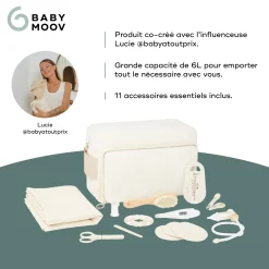 Babymoov Trousse de Toilette Bebe Curl White