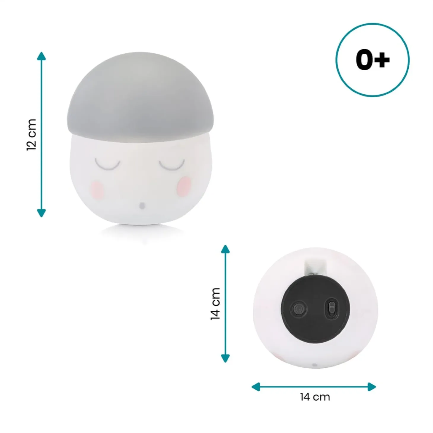 Babymoov Veilleuse Squeezy Gris