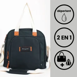 Baby on board Sac à langer Square Duo Black