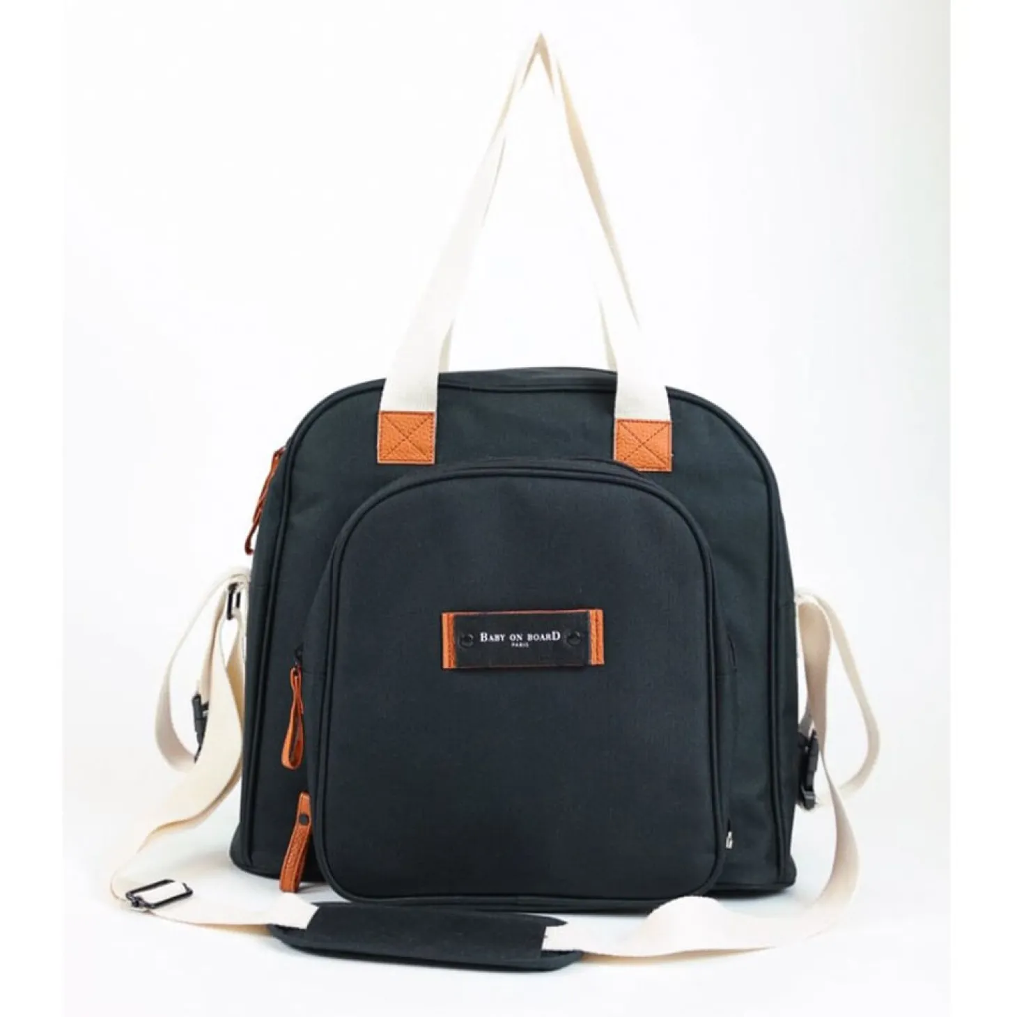 Baby on board Sac à langer Square Duo Black
