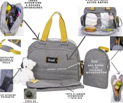 Baby on board                    Sac à langer Urban    Yellowstone