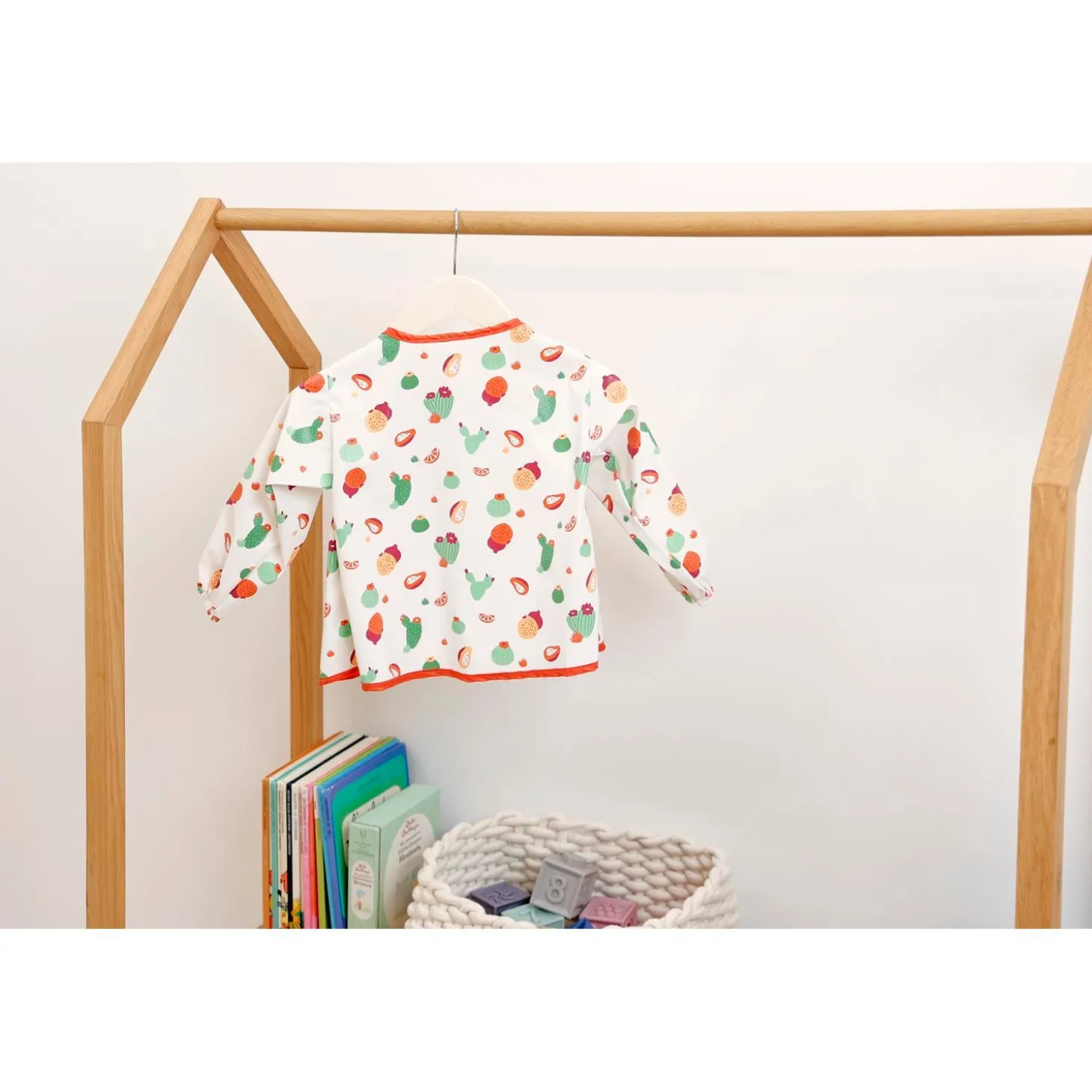 BabyToLove Bavoir tablier Cactus Garden 5-36 mois