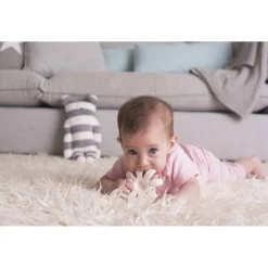 BabyToLove Bonnie la pieuvre de dentition Gris Foncé