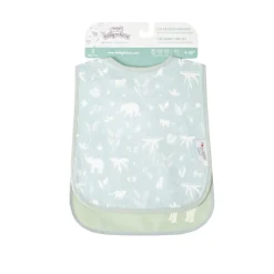 BabyToLove Lot de 2 bavoirs bi-matières Green Tropic