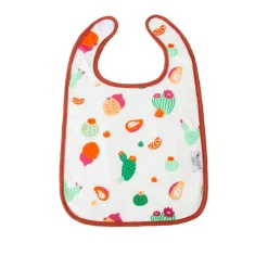 BabyToLove                    Lot de 2 bavoirs bi-matières    Cactus Garden
