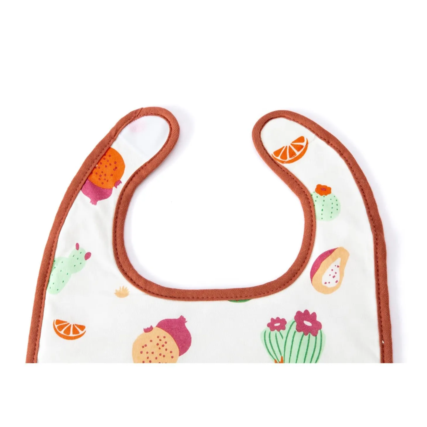BabyToLove Lot de 2 bavoirs bi-matières Cactus Garden