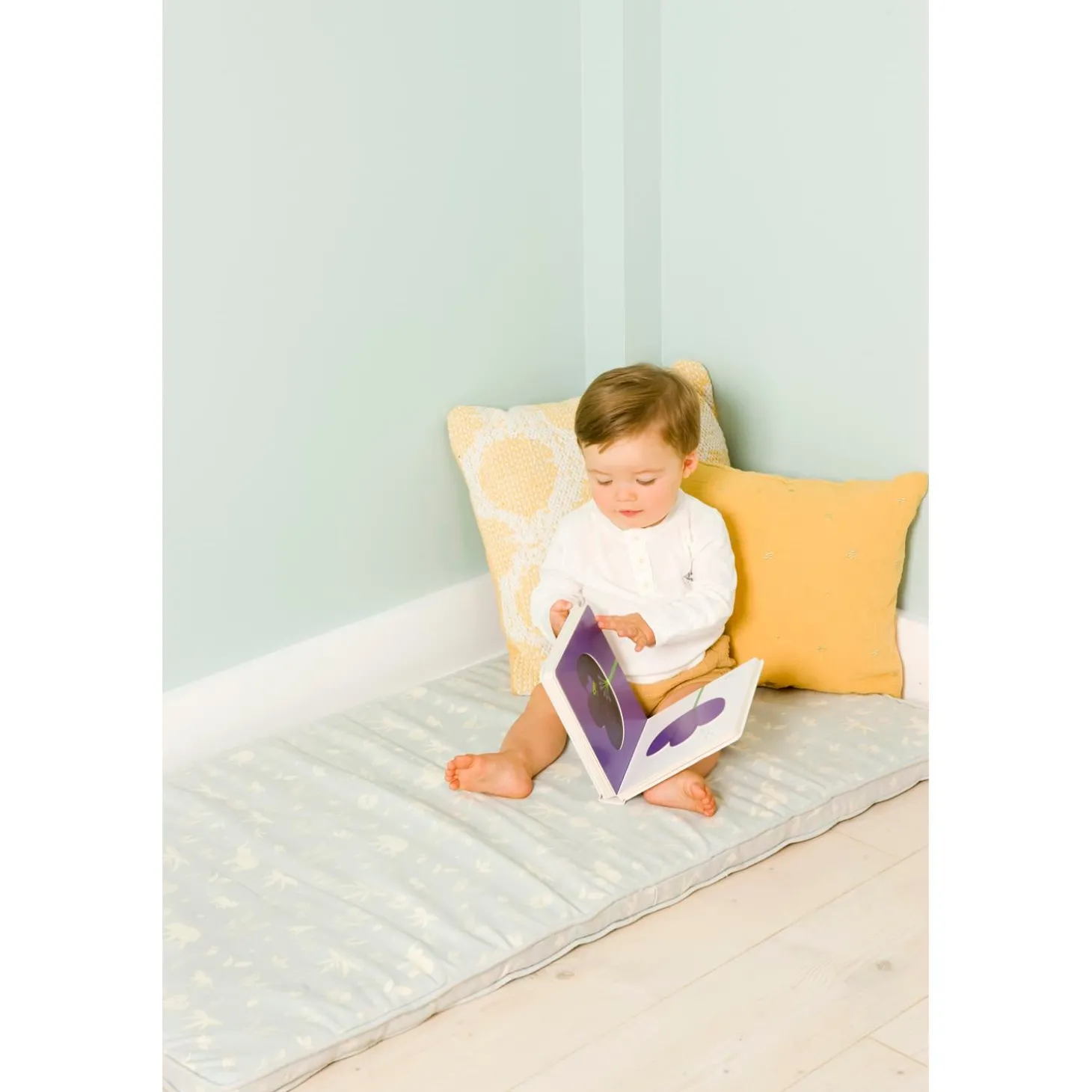 BabyToLove Matelas de sol nomade Green Tropic