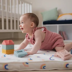 BabyToLove Mes premiers blocs de construction Multicolore