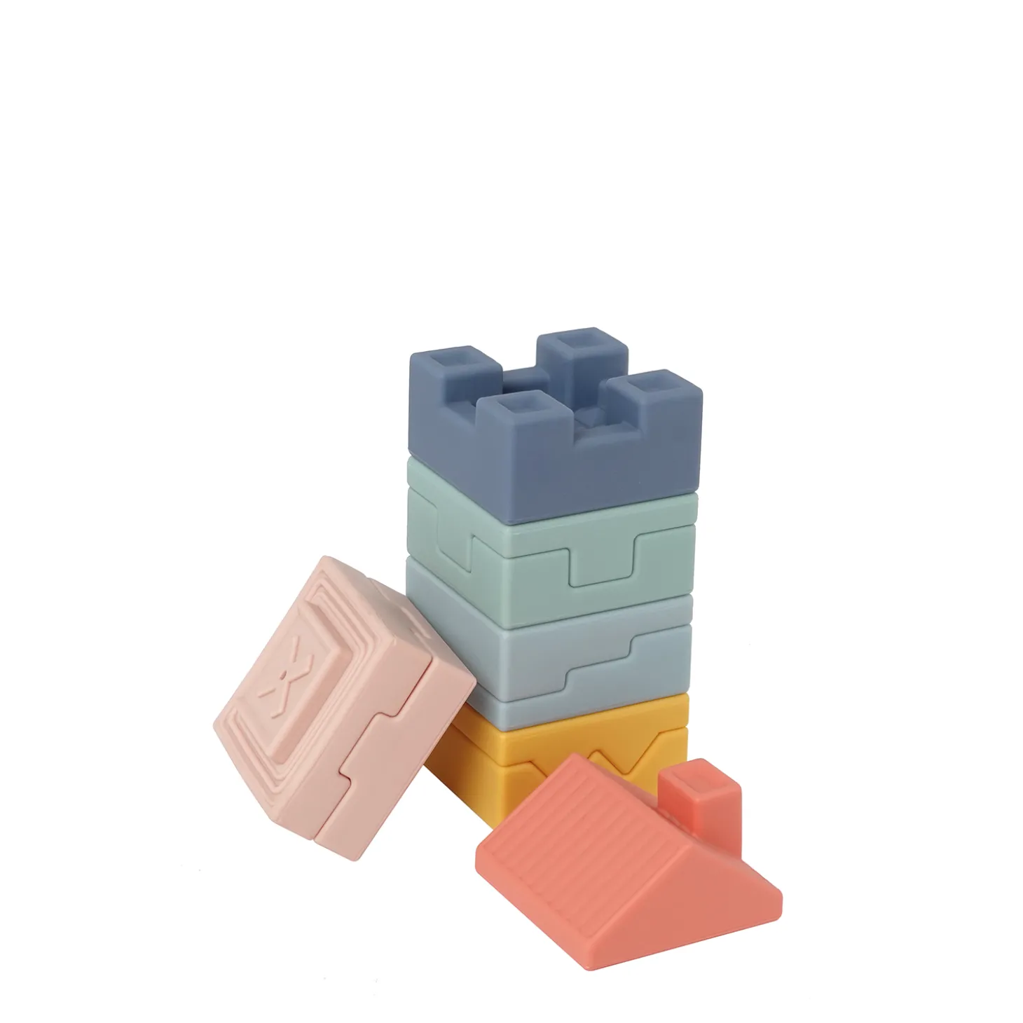 BabyToLove Mes premiers blocs de construction Multicolore