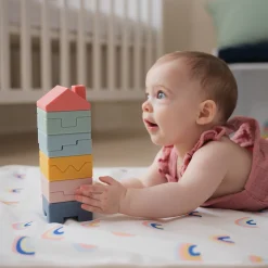 BabyToLove Mes premiers blocs de construction Multicolore