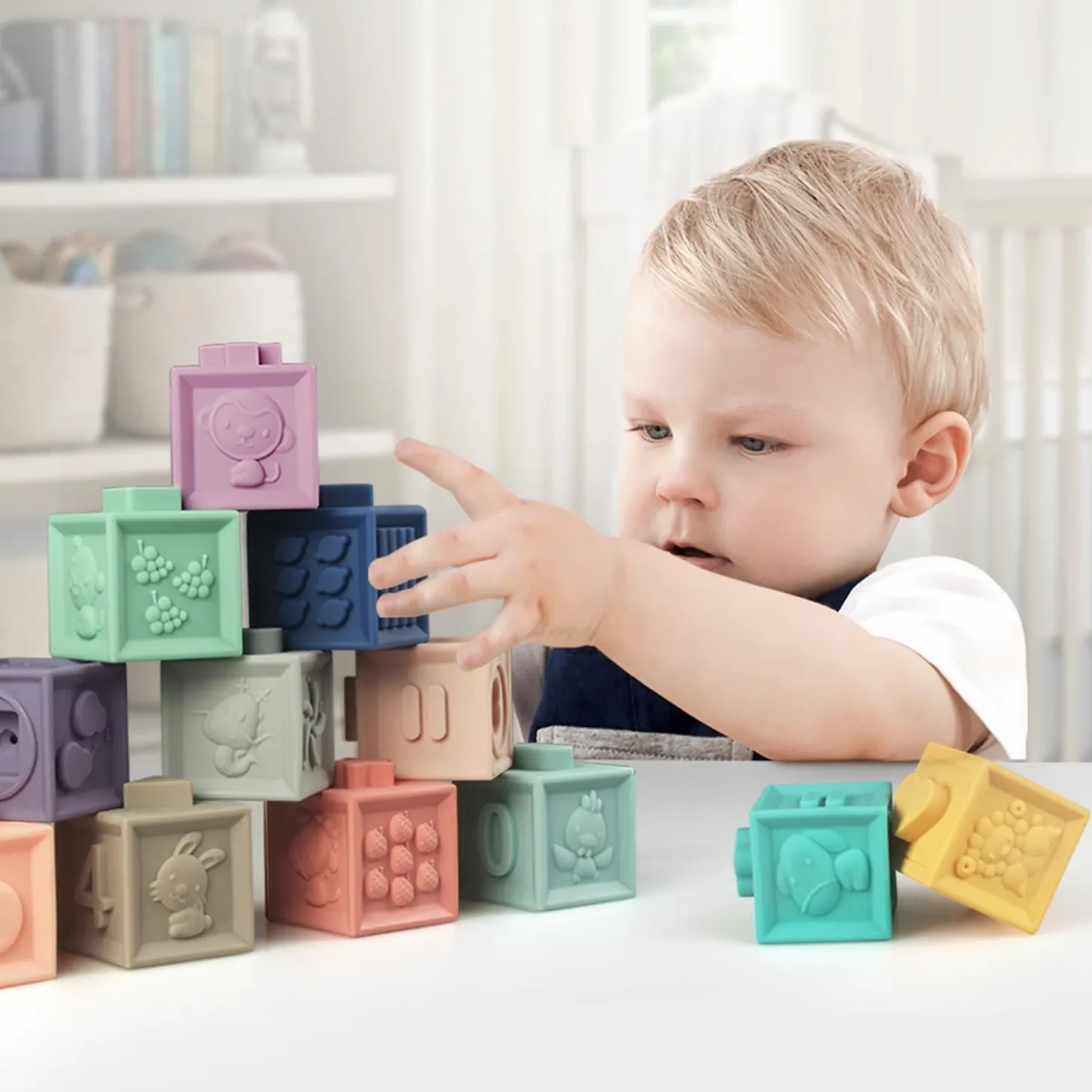 BabyToLove Mes premiers cubes éducatifs
