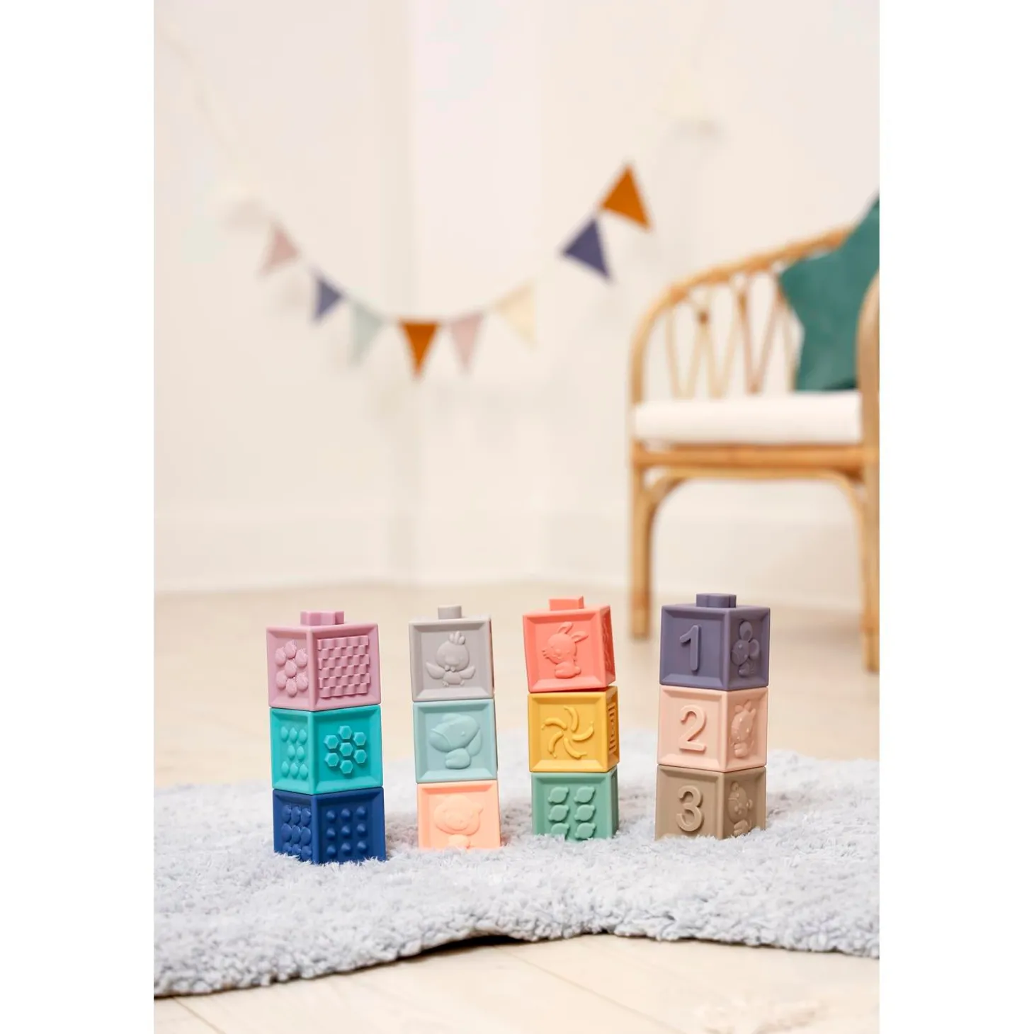BabyToLove Mes premiers cubes éducatifs