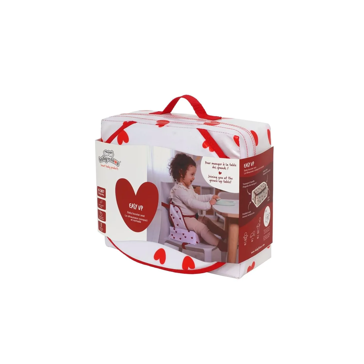 BabyToLove Rehausseur Easy up Little Hearts