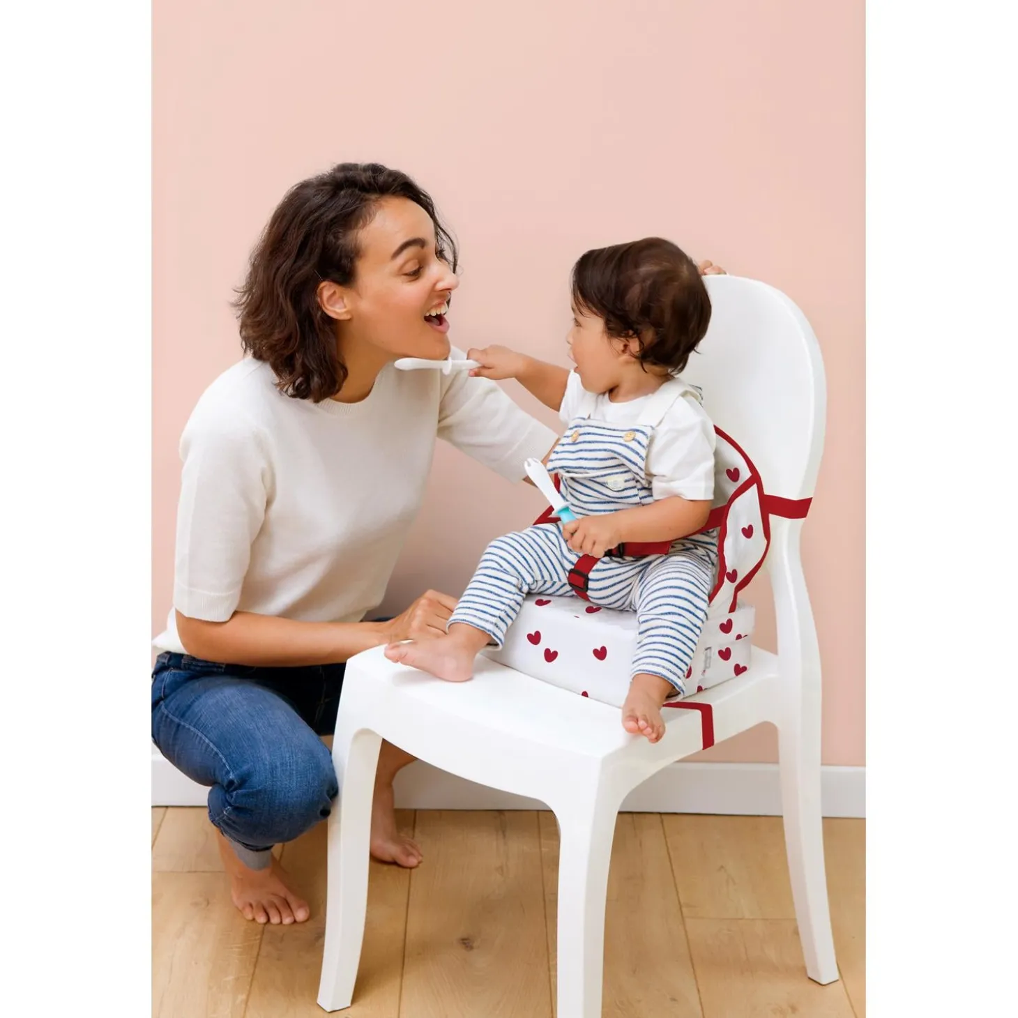 BabyToLove Rehausseur Easy up Little Hearts
