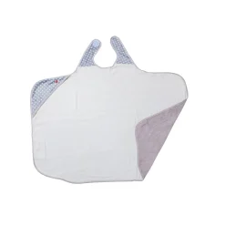 BabyToLove Serviette de bain Papillon White Stars
