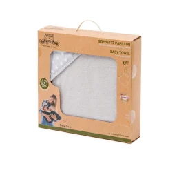 BabyToLove Serviette de bain Papillon White Stars