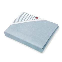BabyToLove Serviette de bain Papillon Blue Stripes