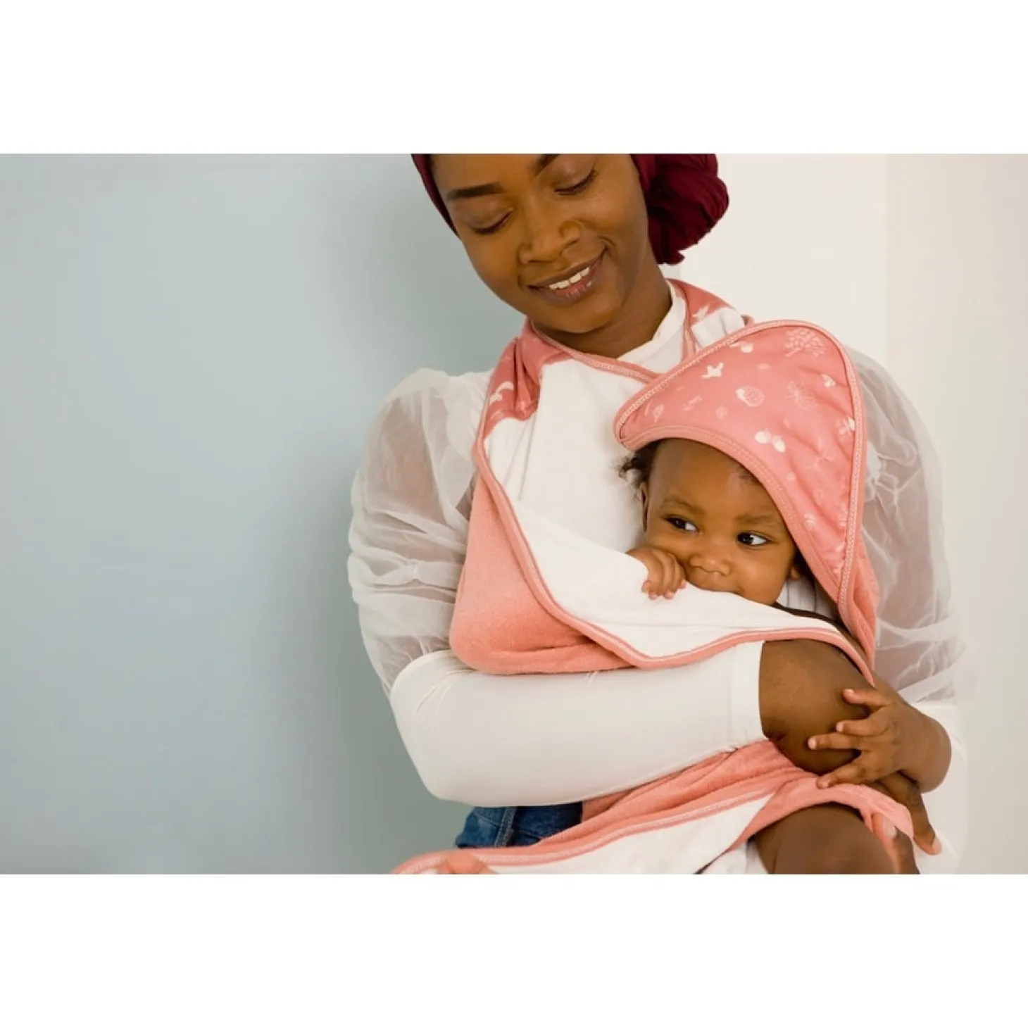 BabyToLove Serviette Papillon en Bambou Pink Forest