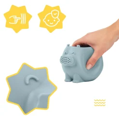 Badabulle                    Arrosoir en silicone    Bleu