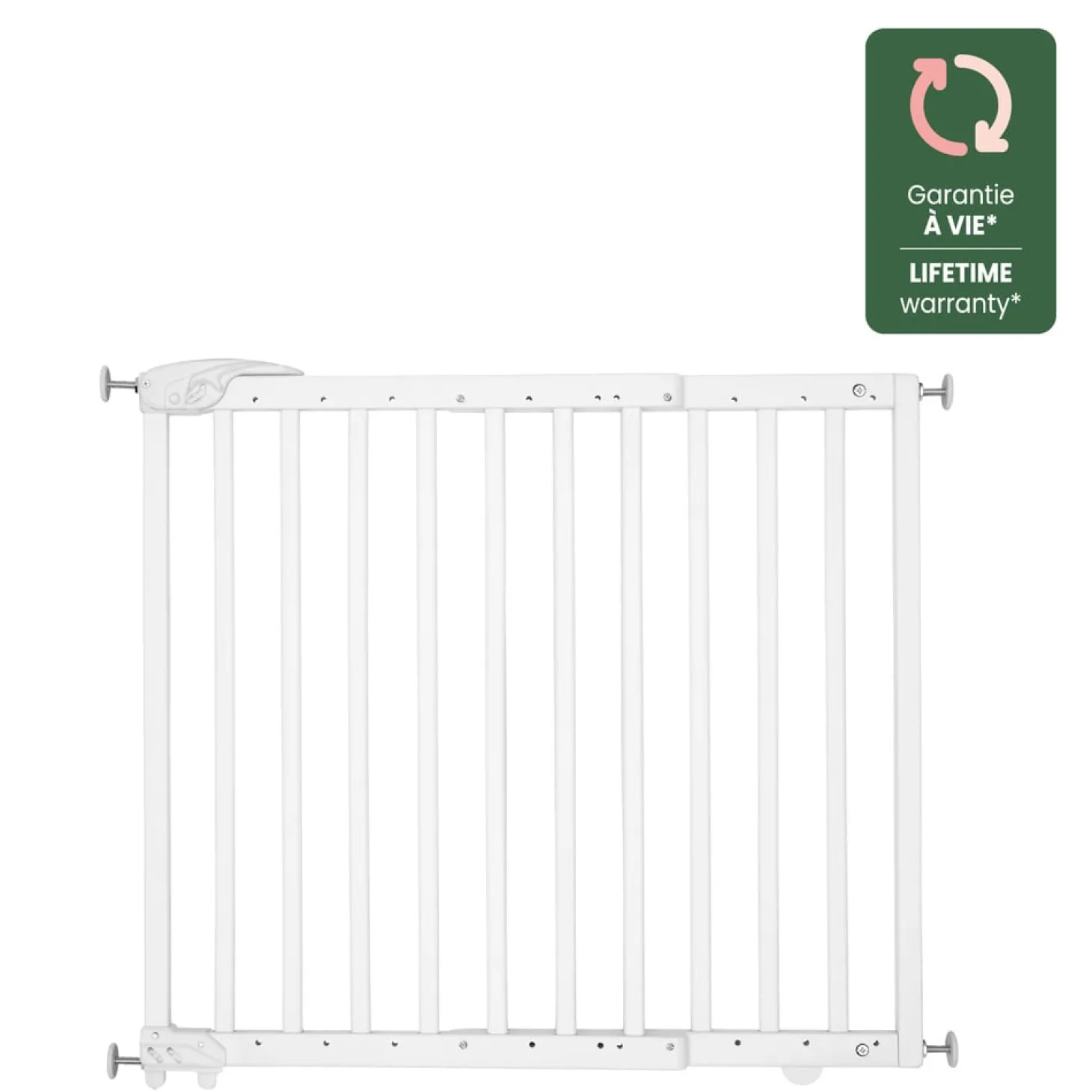 Badabulle Barrière extensible Deco Pop Blanc