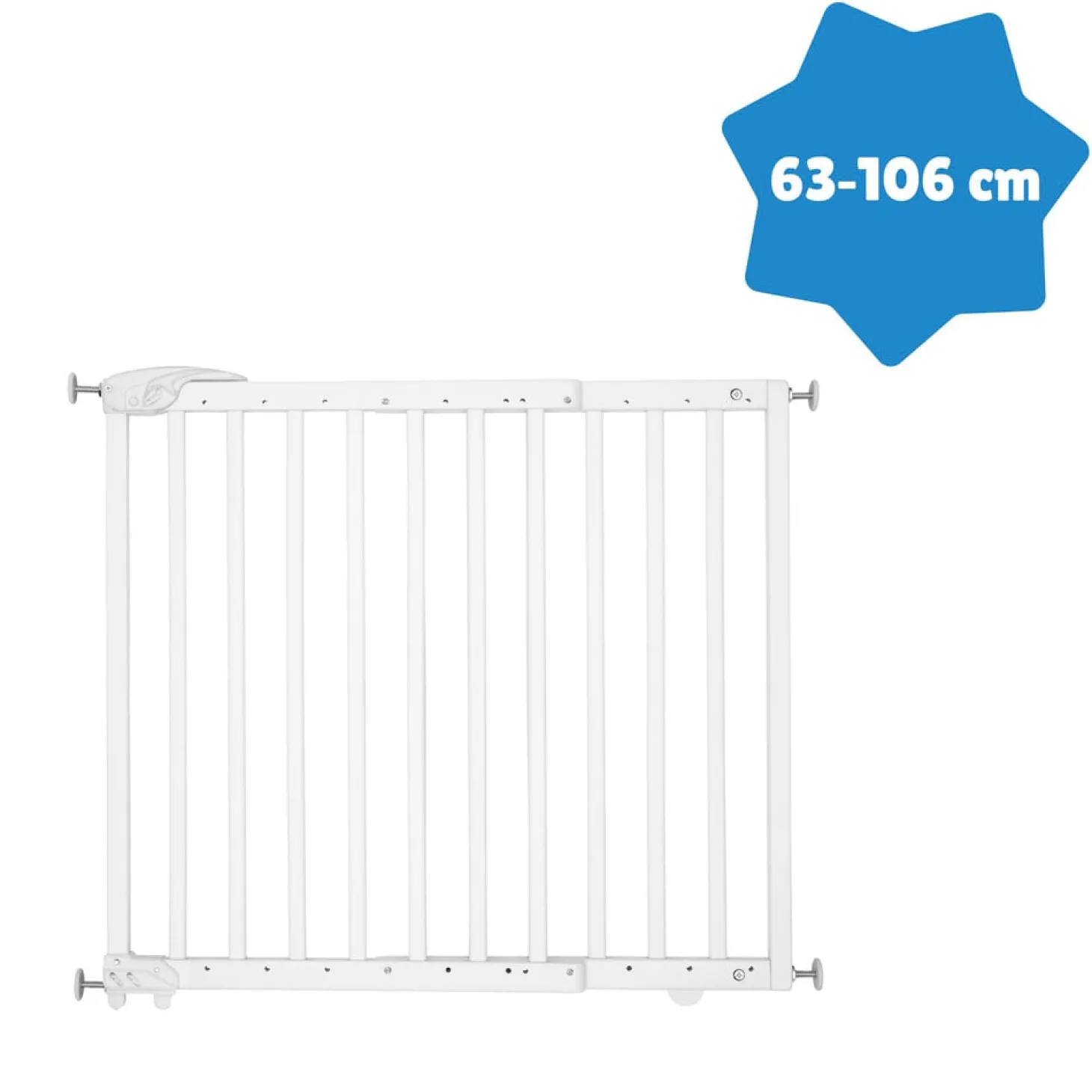 Badabulle Barrière extensible Deco Pop Blanc