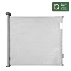 Badabulle Barrière retractable safe & roll Gris