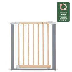 Badabulle Barrière Safe & Lock Bois Et Métal