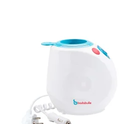 Badabulle Chauffe biberon Easy + pour maison et voiture Blanc/Bleu
