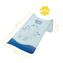 Badabulle Hamac de bain ergonomique Bleu