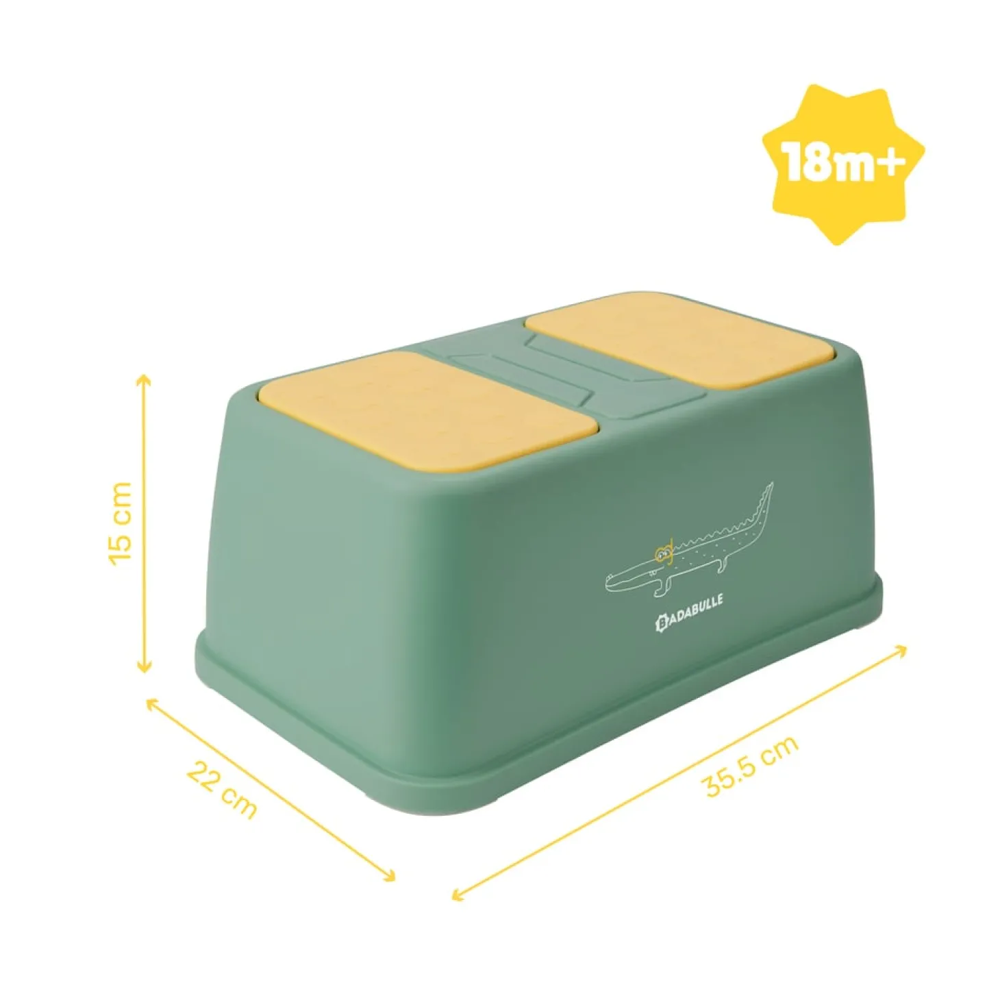 Badabulle Marche pied antidérapant Vert