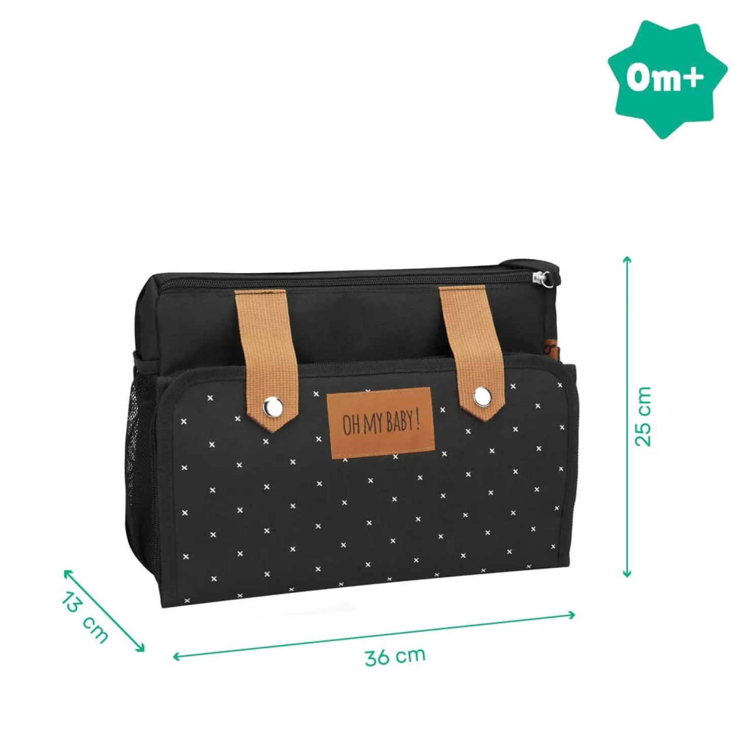 Badabulle Organisateur de poussette Easy Travel Noir