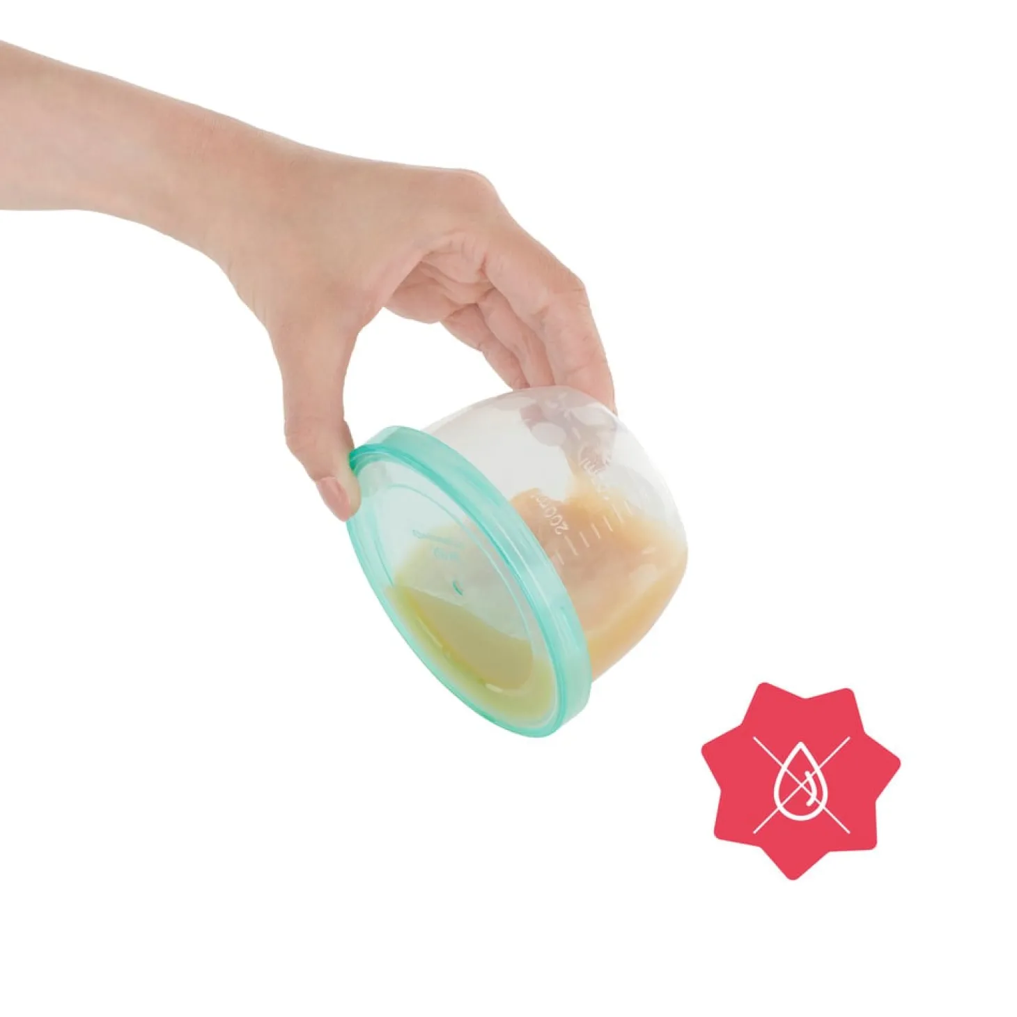 Badabulle 5 pots de conservation Babybowls Multicolore 250 ml