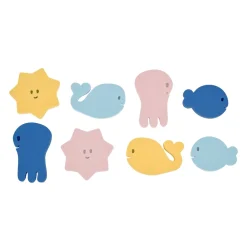 Badabulle Puzzle de bain Multicolore