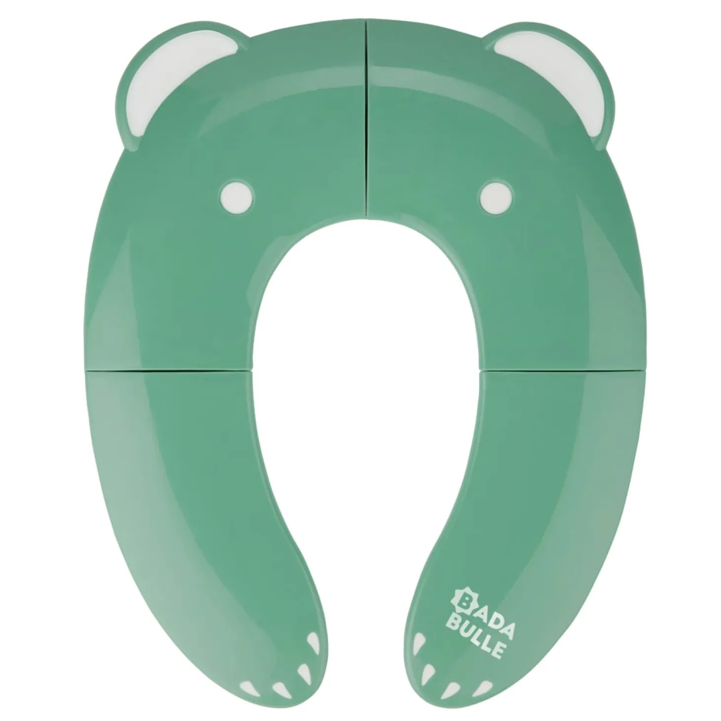 Badabulle Réducteur de toilette pliable Vert