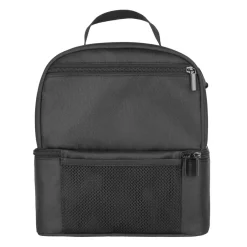 Badabulle Sac isotherme repas, 2 compartiments Gris/Blanc