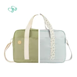 Badabulle                    Sac à langer bowling    Vert Olive