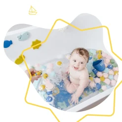 Badabulle                    10 Splash rigolo avec sac    Multicolore