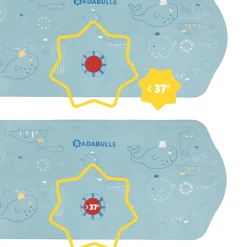 Badabulle Tapis de bain XXL Bleu