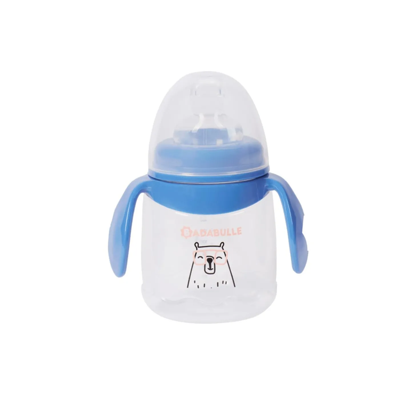 Badabulle Tasse anti fuite Bleu